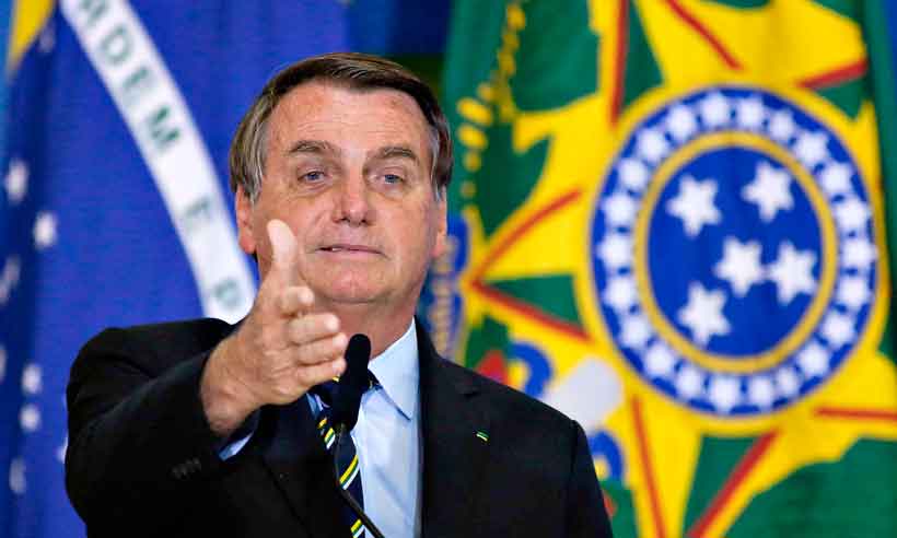 Ainda sem partido, Bolsonaro afirma que poderá ser filiar ao PP para 2022 - SERGIO LIMA/AFP - 13/5/21