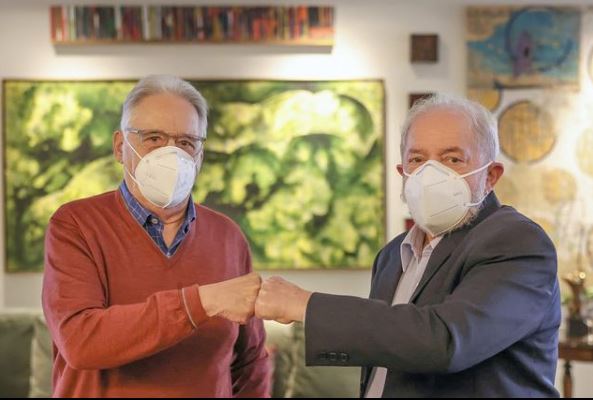 FHC e Lula selam a paz em almoço, indicando aliança para as eleições 2022 - Ricardo Stuckert/Instagram Lula Oficial