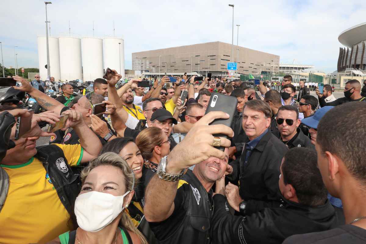 Bolsonaro repete o que disse em dezembro: 'Estamos no final da pandemia' - Clauber Cleber Caetano/PR