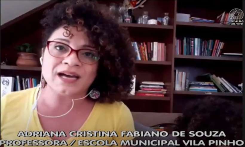 BH: professores criticam retorno das aulas da educação infantil na ALMG - TV Assembleia/Reprodução