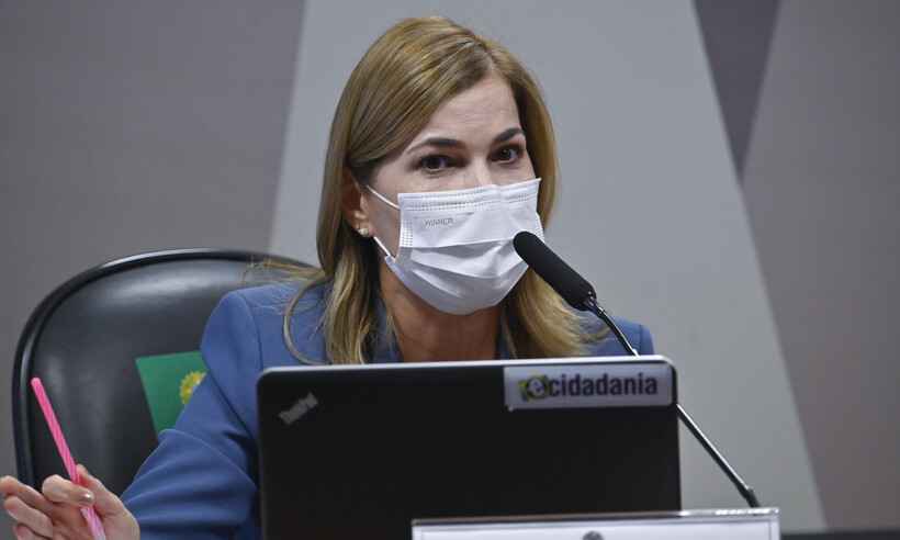 CPI da COVID: Renan aponta 11 mentiras e contradições de Mayra Pinheiro  - Leopoldo Silva/Agência Senado

