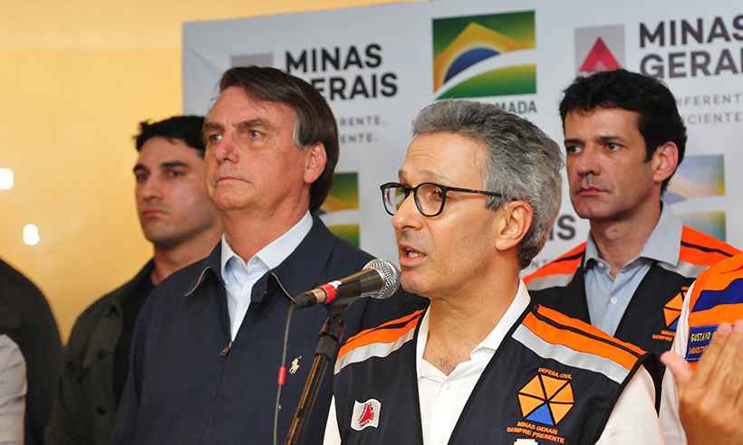 Após encontro com Bolsonaro e ministros, Zema garante obras em Minas - Gladyston Rodrigues/EM/D.A Press - 30/01/2020