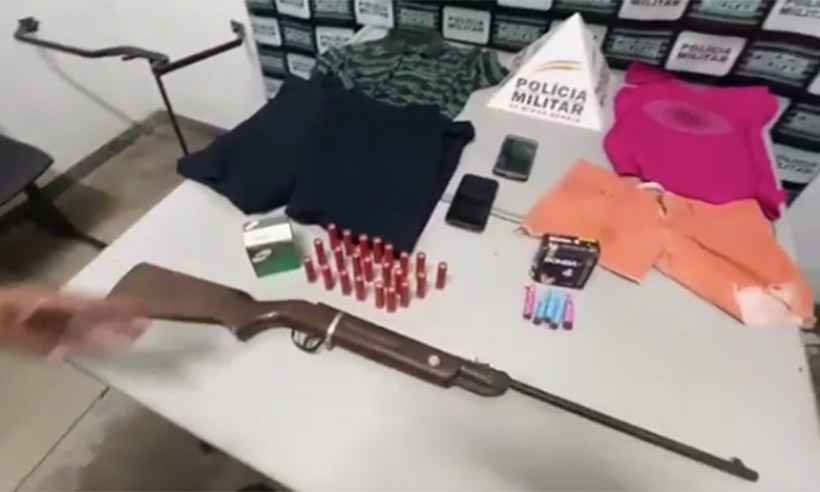 Preso casal que aparece torturando cachorro em vídeo - Polícia Militar/Divulgação