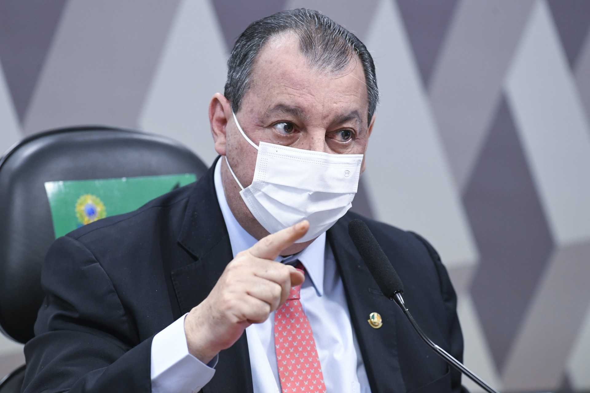 Áudio de Aziz sobre senador bolsonarista vaza: 'Falar uma merda dessa' - Jefferson Rudy/Agência Senado