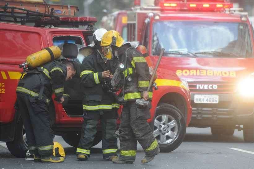 Bombeiros de BH são chamados ao menos 25 vezes em intervalo de oito horas - Leandro Couri/EM/D.A Press - 16/6/19