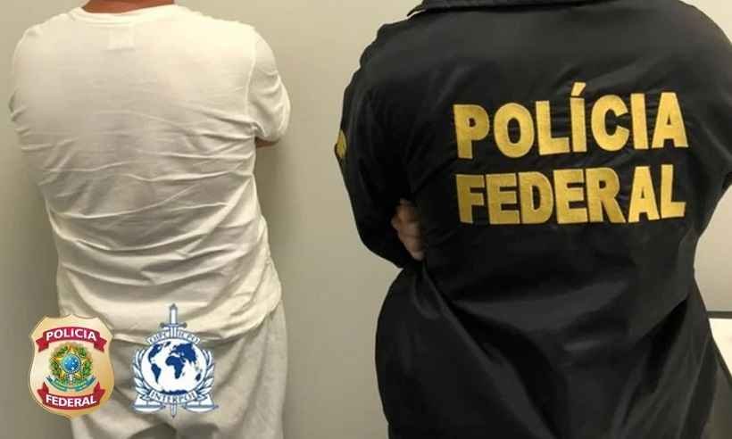 Foragido de São Gotardo é preso ao ser deportado dos Estados Unidos - Divulgação/PF