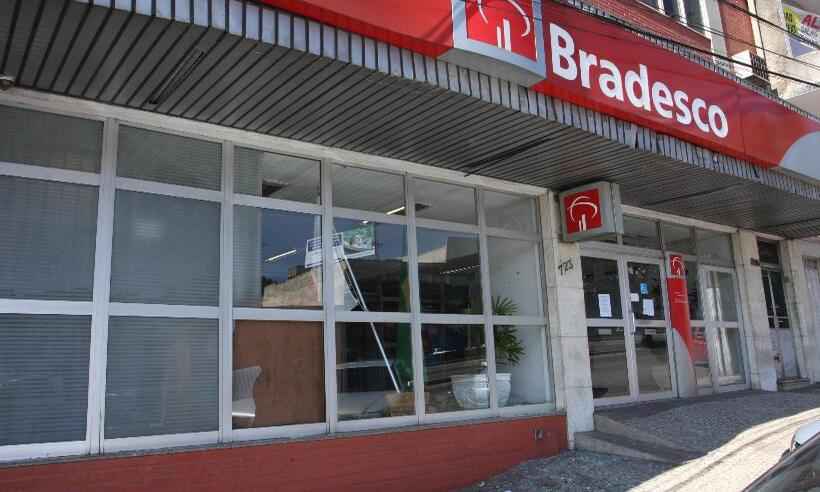 Aplicativo do Banco Bradesco está fora do ar nesta segunda (7/6) - Edesio Ferreira/EM/D.A Press