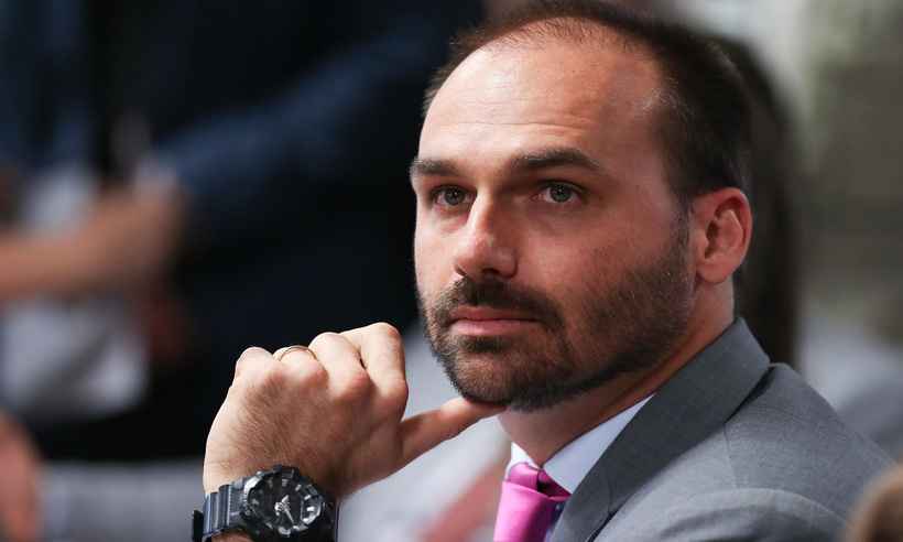 Eduardo Bolsonaro elogia Gusttavo Lima: 'resume sentimento do brasileiro' - Lula Marques/Divulgacao