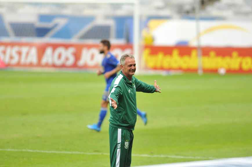 Copa do Brasil pode ajudar nosso América (e Lisca) a se reencontrar - Alexandre Guzanshe/EM/D.A Press %u2013 2/5/21
