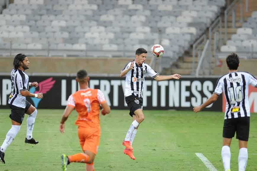 Atlético: Hulk e Nacho formam dupla com faro de gol - Alexandre Guzanshe/EM/D.A Press 19/3/21