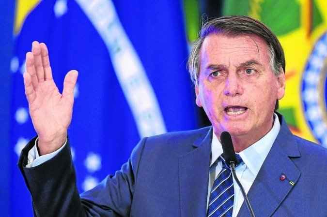 COVID: Bolsonaro mantém discurso de supernotificação e cita novamente o TCU - Evaristo Sá/AFP - 5/5/20