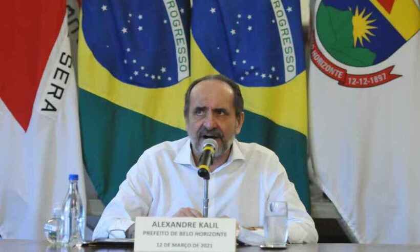 Kalil fala às 16h sobre o avanço da COVID em BH; acompanhe ao vivo  - Alexandre Guzanshe/EM/DA Press