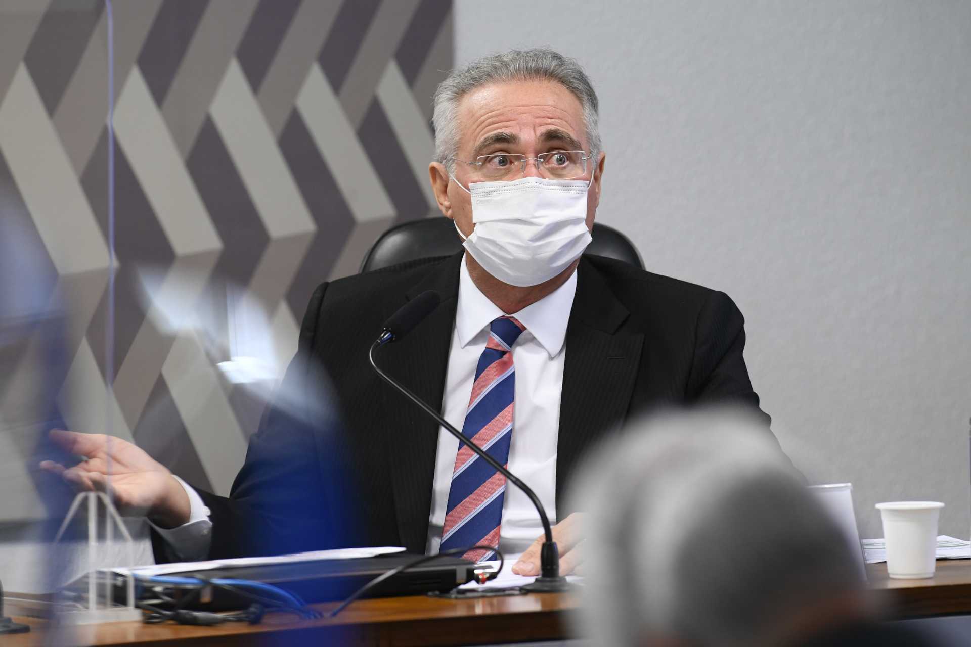 Renan diz apoiar decisão de Rosa Weber sobre Wilson Lima: 'É coerente' - Marcos Oliveira/Agência Senado