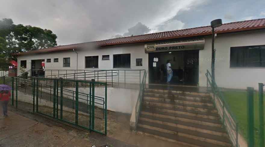 Com nova delegada, Ouro Preto inicia implantação da Delegacia da Mulher - Reprodução/Google Street View