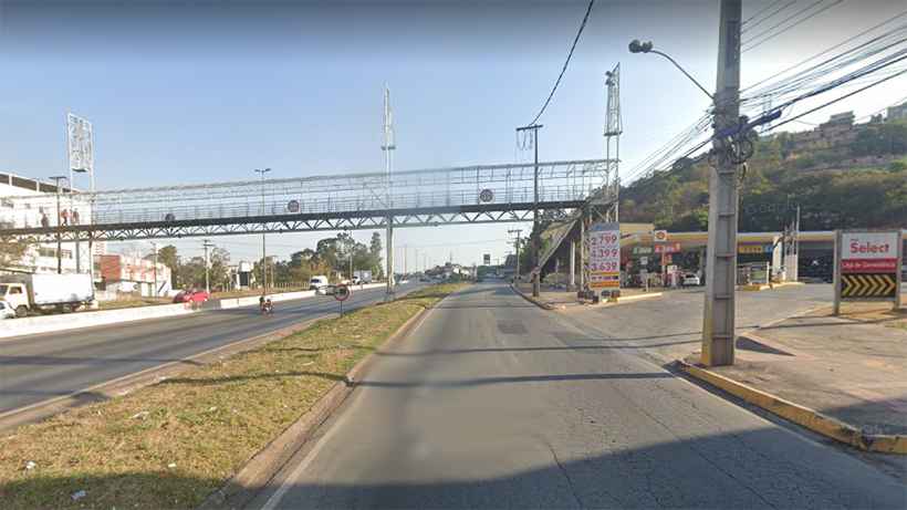 Obra da Cemig interrompe faixas do Anel Rodoviário até as 14h - Reprodução