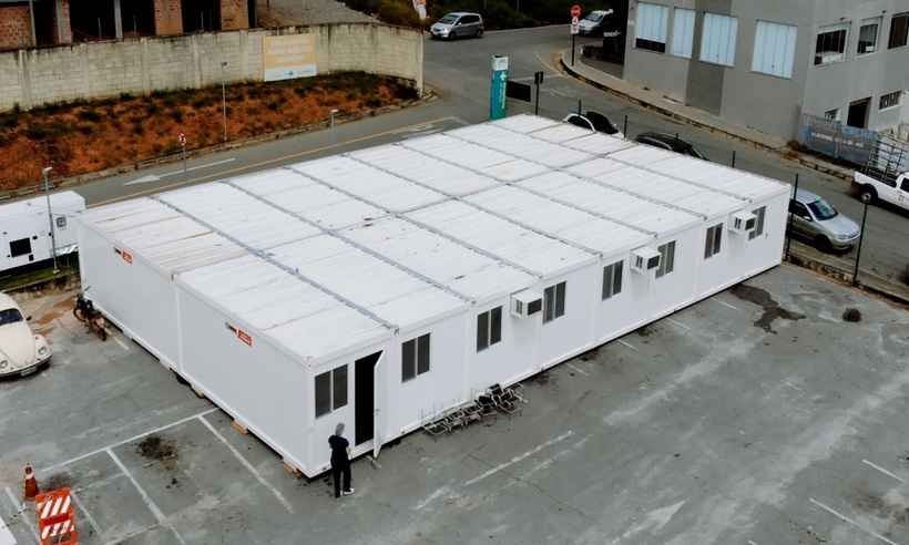 Vigilância Sanitária libera hospital de campanha em Divinópolis - Divulgação/Prefeitura de Divinópolis