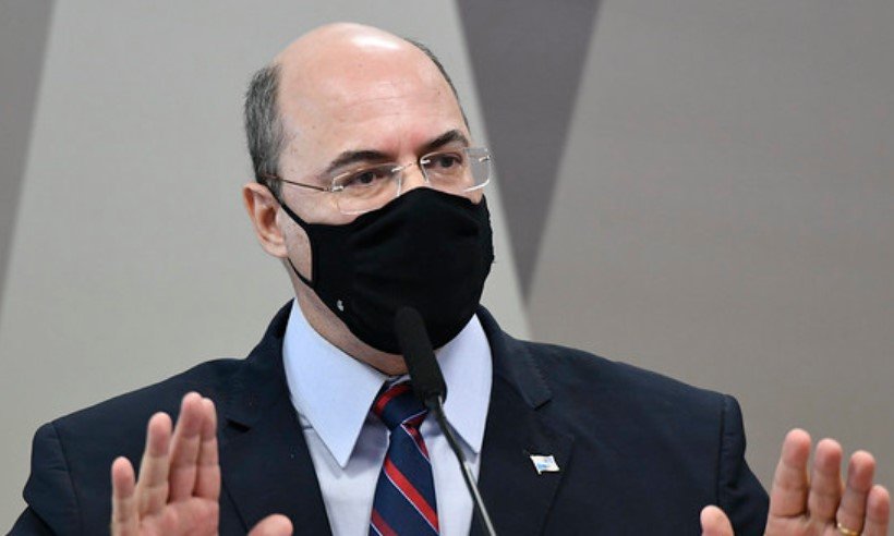 Acompanhe, ao vivo, o depoimento de Wilson Witzel na CPI da COVID - Jefferson Rudy/Senado