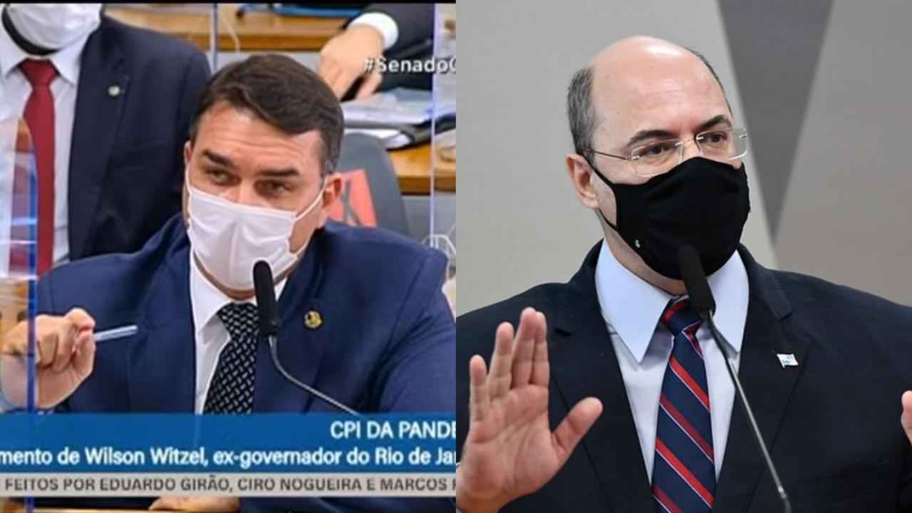 'Flavinho': internautas fazem memes com Flávio Bolsonaro na CPI  - Reprodução Senado