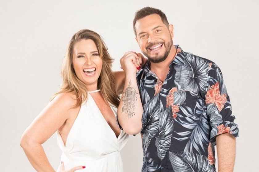 Conrado e ex-paquita Sorvetão pedem patrocínio: 'Casal hetero e cristão' - Instagram/Reprodução