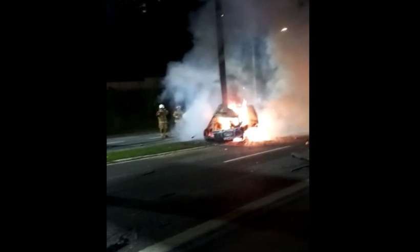 Motorista de carro de luxo indiciado por morte dupla em acidente - Reprodução