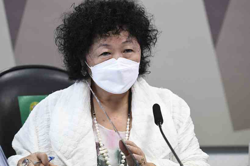 CPI: Nise Yamaguchi diz que foi humilhada e entra com ação contra senadores - Jefferson Rudy/AFP