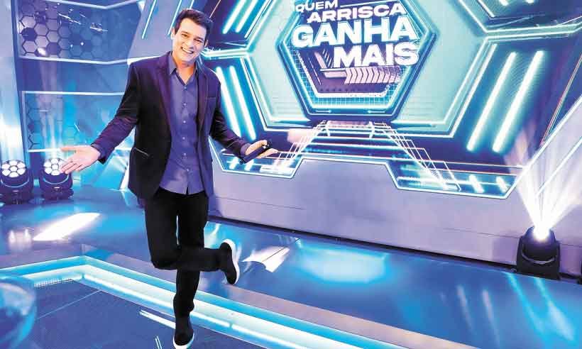 Celso Portiolli celebra 25 anos como apresentador do SBT/Alterosa - Lourival Ribeiro/SBT