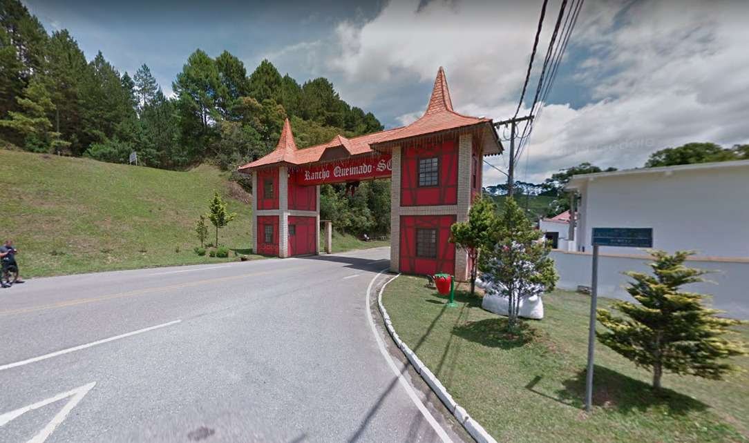 Cidade 'exemplo' de kit-COVID, Rancho Queimado não tem melhor resultado - Reprodução/Google Street View