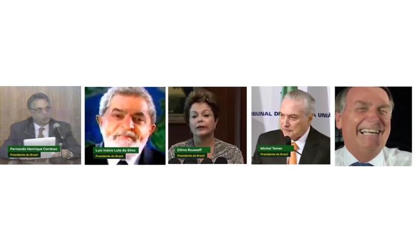 Vídeo compara reação de Bolsonaro e outros presidentes em tragédias - Redes Sociais/Reprodução