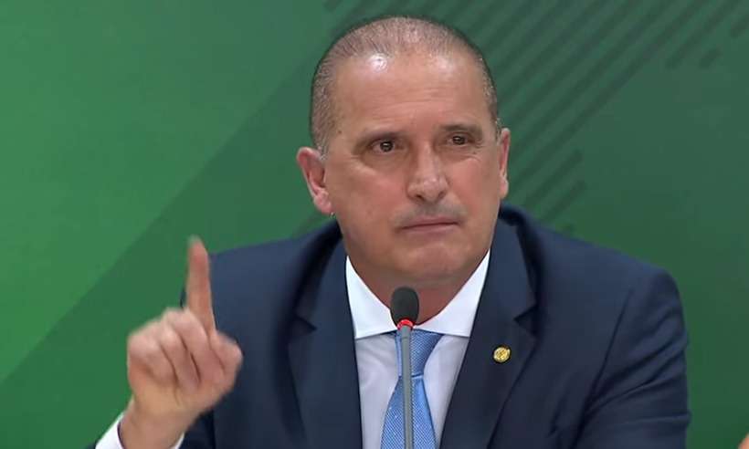 Menos de um ano após admitir caixa 2 e pagar multa, Onyx critica corrupção - Reprodução/TV Brasil