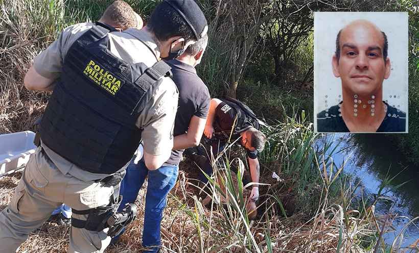 Corpo encontrado em córrego na zona rural de Caratinga é identificado - Divulgação PMMG