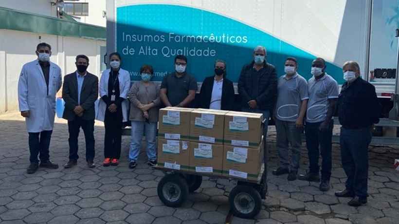 Pouso Alegre recebe doação de medicamentos de kit intubação - Ascom HCSL 