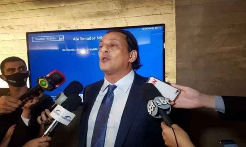 Advogado da família Bolsonaro, Wassef vai ao Senado durante a CPI da COVID -  Sarah Teófilo/Correio Braziliense