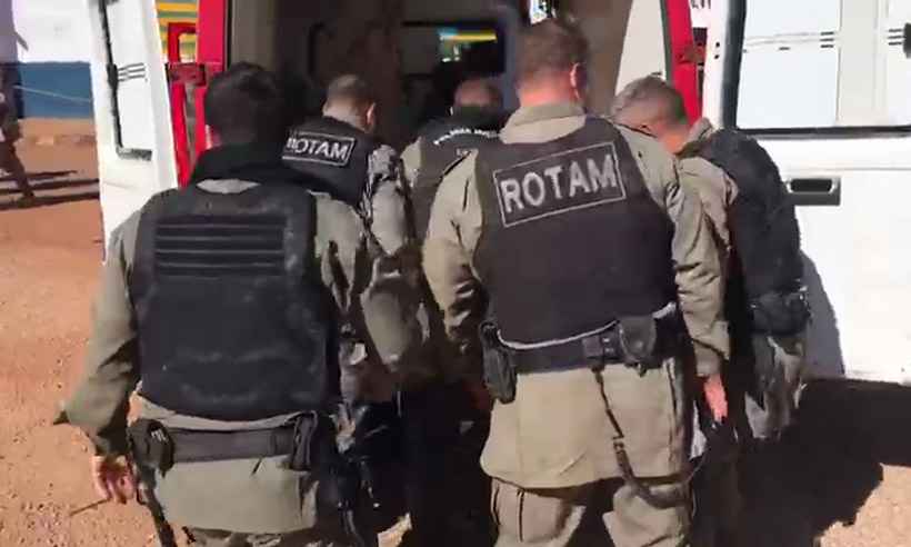 Veja primeiras imagens de Lázaro depois da troca de tiros com a polícia - Reprodução da internet