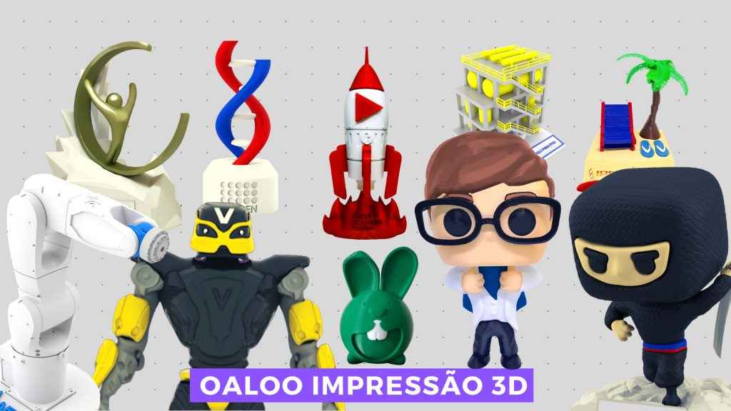 Startup de impressão 3D OALOO aposta na popularização da tecnologia que já movimenta 12,6 bilhões de dólares