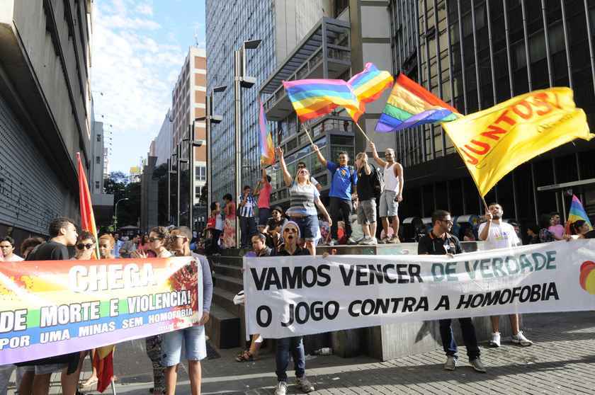 Mesmo com decisão do STF, barreiras impedem a criminalização da LGBTQIFobia - Jair Amaral/EM/DA Press - 17 /05 /2014