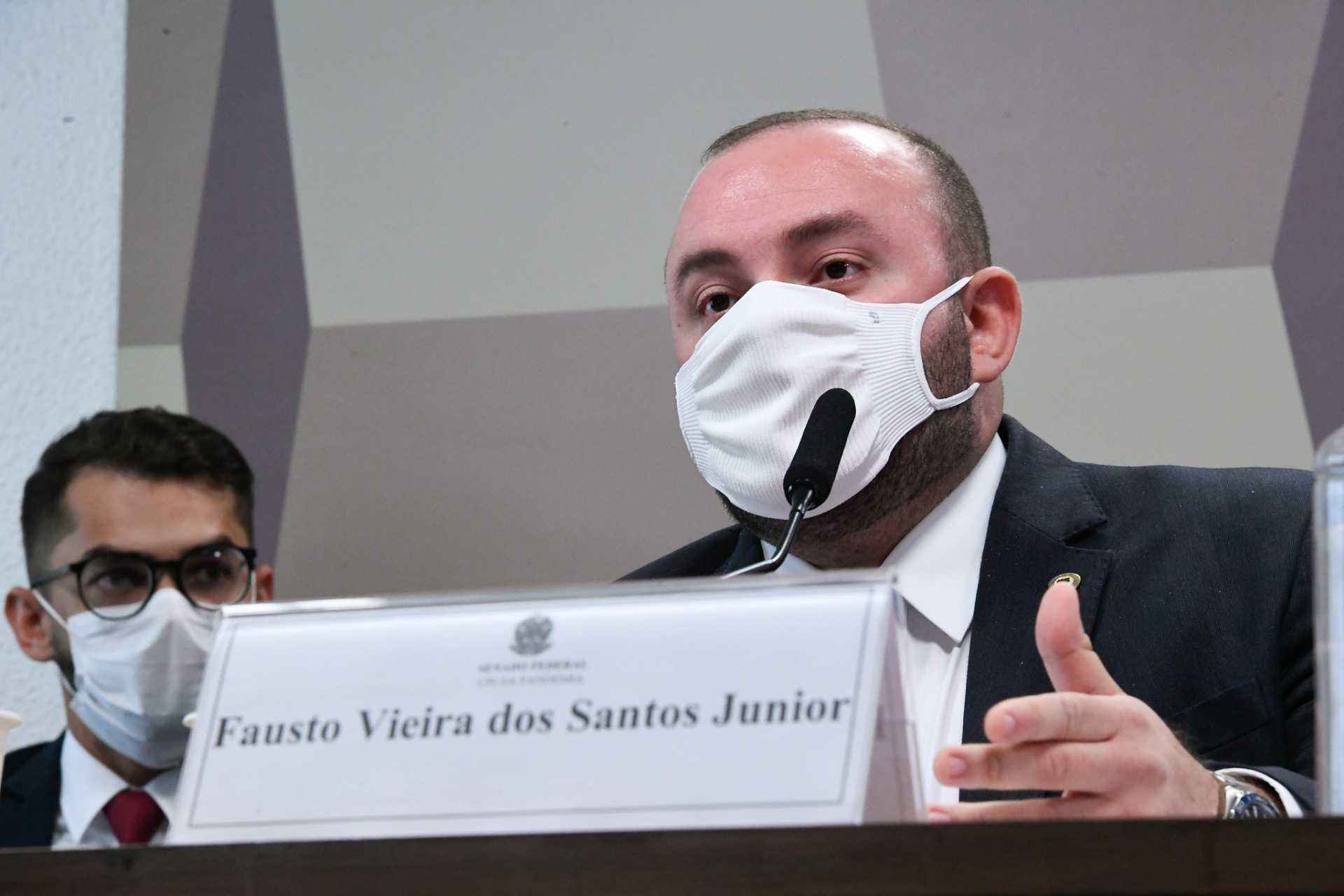 CPI da COVID: Fausto Jr. diz ter convicção que Wilson Lima 'sabia de tudo' - Edilson Rodrigues/Agência Senado

