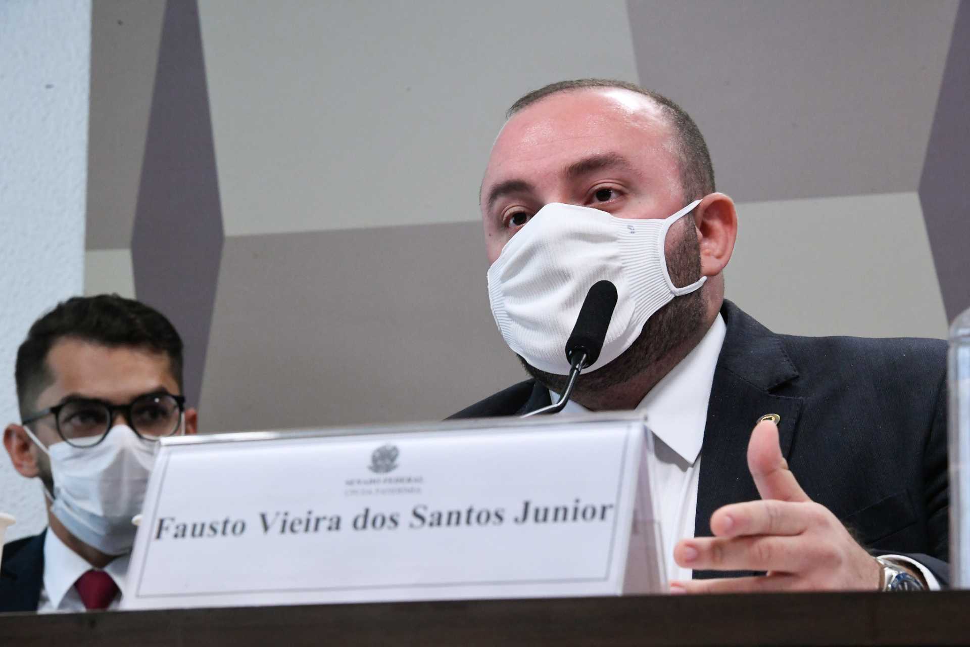 Fausto Junior sobre não convocar Wilson Lima na CPI do AM: 'Não sou dono' -  Edilson Rodrigues/Agência Senado