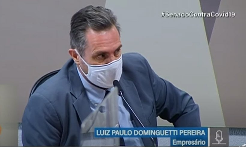 Quem é Dominguetti Pereira, PM de Minas que é ouvido na CPI da COVID - Reprodução da internet/Youtube/TV Senado 