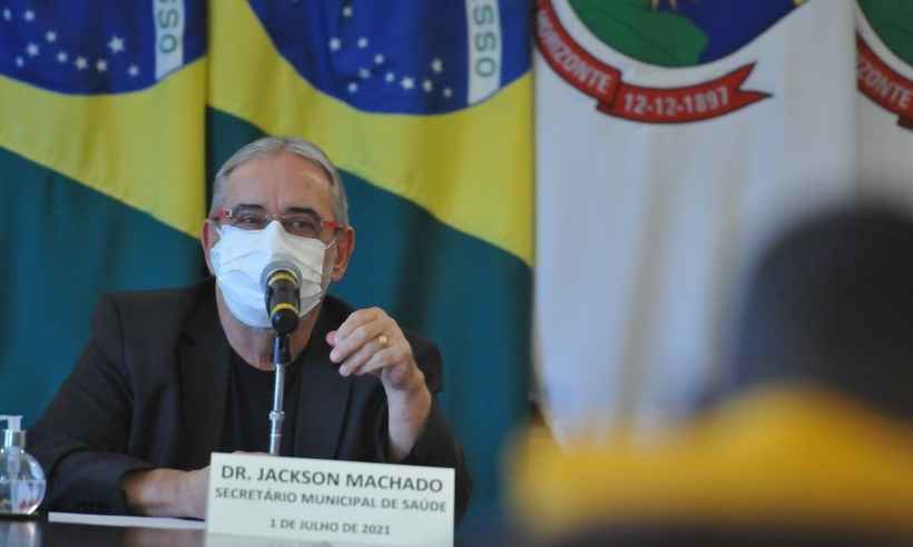 Doses a menos: secretário de BH diz que problema com estado está resolvido - Alexandre Guzanshe/EM/DA Press