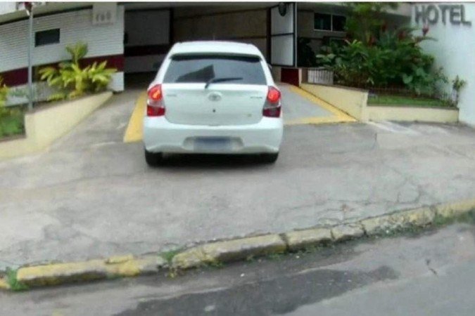Diretor de penitenciária é suspeito de ir a motel em carro oficial - TV Globo/Reprodução