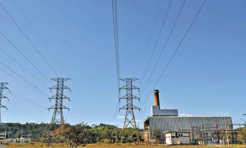 Em plena seca, Minas mantém termelétrica desativada na Grande BH - Gladyston Rodrigues/EM/D.A Press