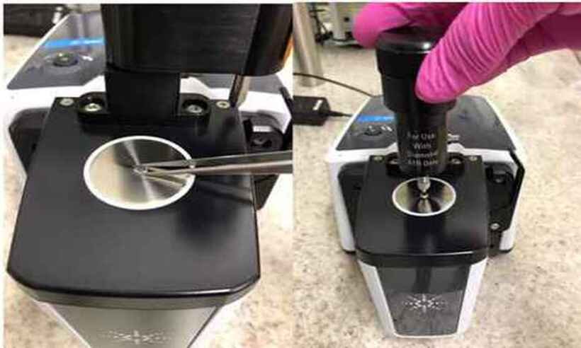 Laboratório da UFMG testa amostras de saliva para diagnóstico da COVID  - UFMG/Divulgação 
