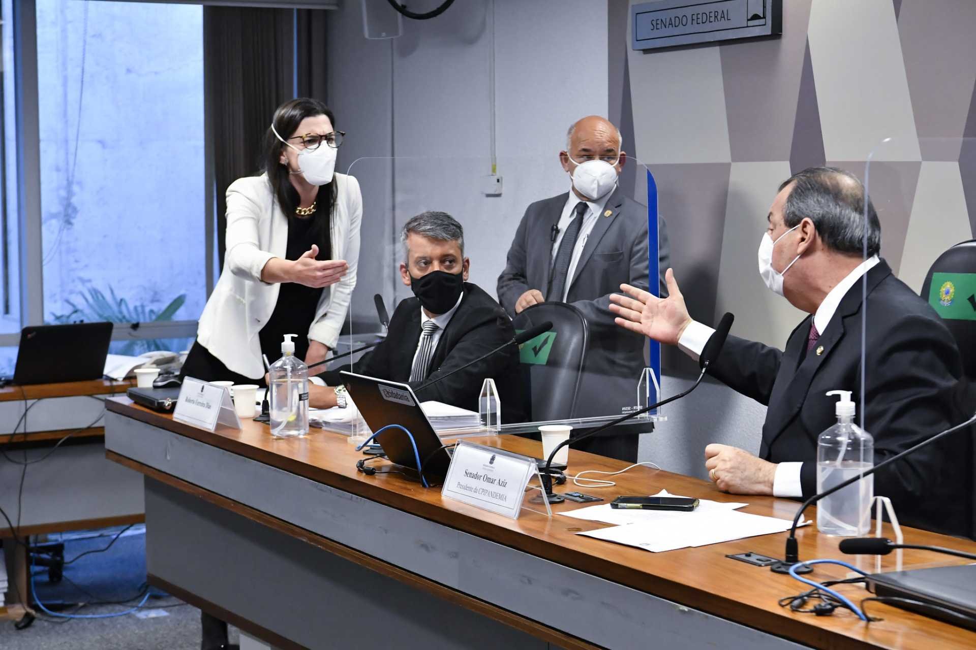 CPI: Aziz acusa Roberto Dias de ter 'dossiê' sobre casos de corrupção - Waldemir Barreto/Agência Senado