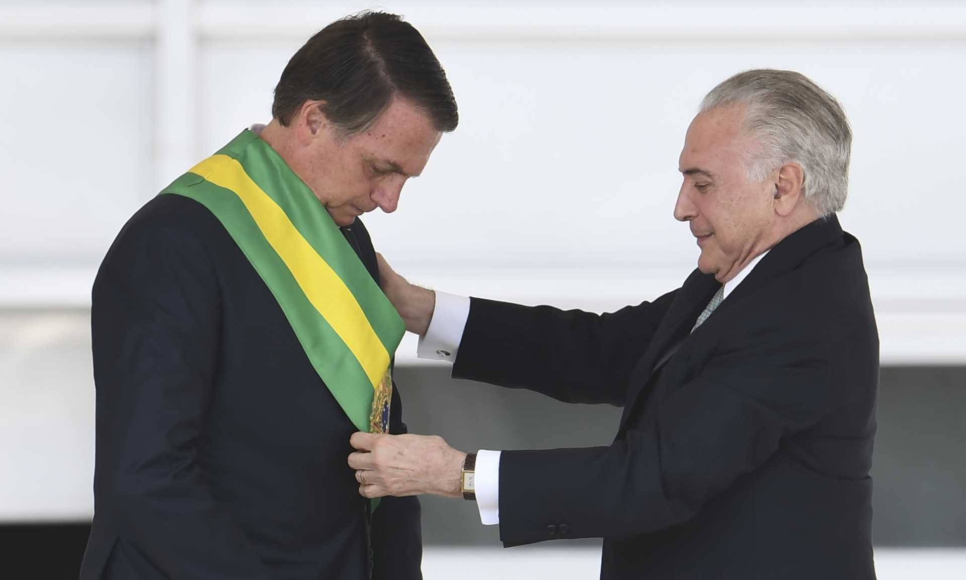 Temer: quem derruba presidente não é Congresso, é o povo na rua - AFP / EVARISTO SA
