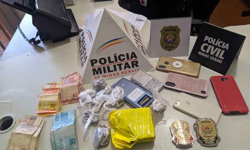 Polícia Civil cumpre 12 mandados em operação contra tráfico de drogas - Polícia Civil de Minas Gerais/Divulgação