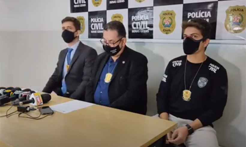 Polícia detalha investigações de esquema de tráfico de Minas para o Rio - Reprodução da internet/Youtube/Polícia Civil de Minas Gerais