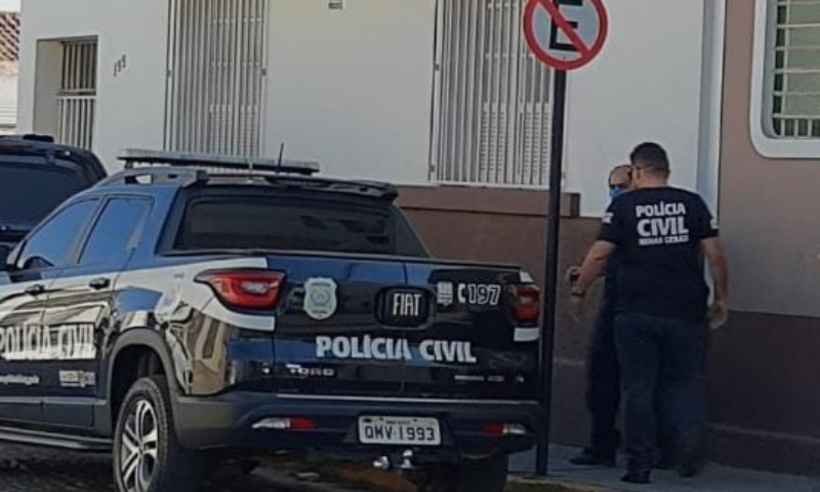 Polícia investiga clínica por fraude em atestado de comorbidade, em Formiga - PCMG/Divulgação