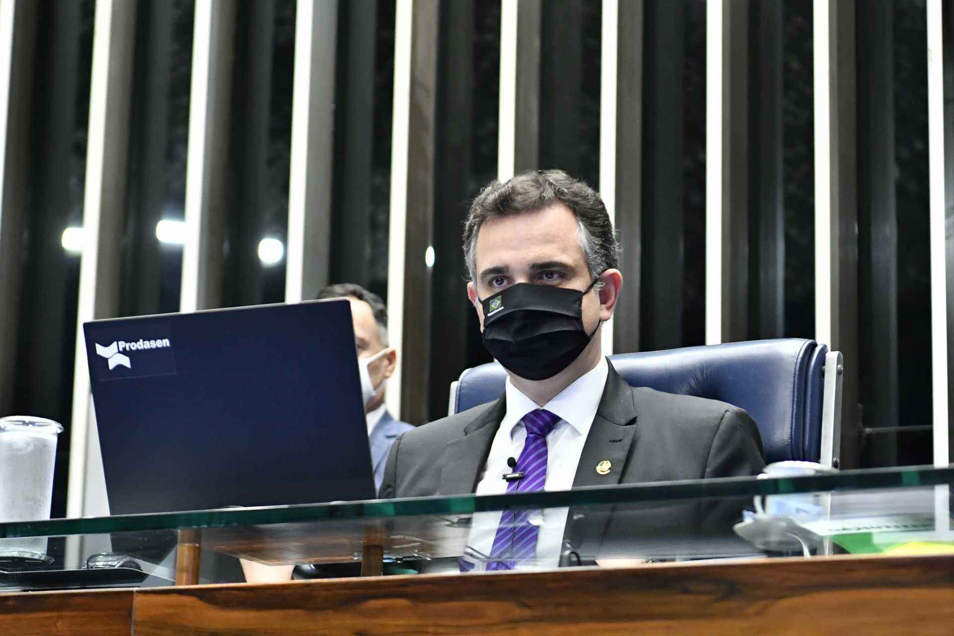 Rodrigo Pacheco: 'Eleições são inegociáveis' - Waldemir Barreto/Agência Senado