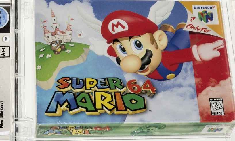 Cartucho de 'Super Mario' é vendido por US$ 1,56 milhão, um recorde para videogames - Handout / Heritage Auctions / AFP