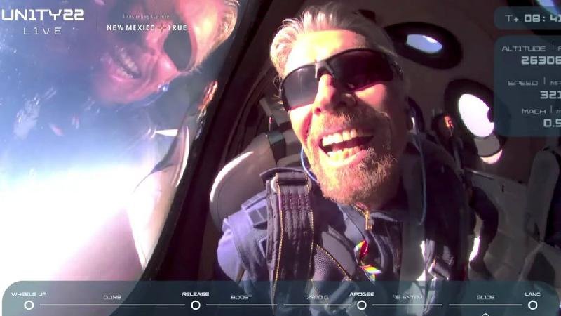 Richard Branson: como foi a viagem do bilionário ao espaço - Virgin Galactic